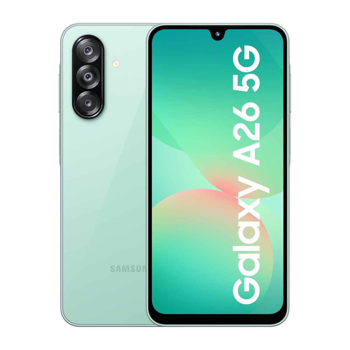 Samsung Galaxy A26 5G (Awesome Mint, 6GB, 128GB) | Awesome Intelligence (AI) | Circle to Search | Gemini Live | FHD+ sAMOLED Display | 50MP OIS Camera | IP67 Rated