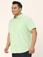 Thomas Scott Mens | Half Sleeve | Checks | Regular Fit Plus Size | 100% Cotton | Spread Collar | Casual Shirts (Available in Plus Size) - Image 2
