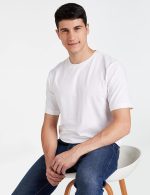 Amazon Brand - Symbol Men's Solid Cotton T Shirt | Plain | Round Neck | Half Sleeve-Regular Fit | Combo Pack of 3 (Available in Plus Size) - Image 4
