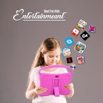 QISTOQI Kids Tablet, 7 Inch Android Tablet 32GB for Kids, Kids Bluetooth Tablet, WiFi, Parental Control, Dual Camera, GMS, Shockproof Case, Kids App - Image 2