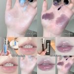 Gege Bear Lip Glaze | Water Light Mirror Gloss Finish | Lightweight, Moisturizing & Non-Sticky Texture | Nude Brown & Red Bold Shades | Hydrating with Precision Applicator | Velvet-Soft Liquid Lipstick Formula | Waterproof Glossy Feel With Natural Look for Women (02# Mulberry, 3.5g) - Image 3