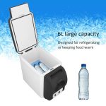 Hot and Cold Refrigerator, 12V Car Refrigerator Low Power Consumption Hot Cold Dual-Purpose PVC Material 6L Large Capacity 37W 12V for Cosmetics for - Image 4