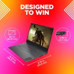 HP OMEN Gaming AI Laptop, AMD Ryzen7 7840HS, 6GB NVIDIA RTX4050, 16GB DDR5, 1TB SSD, (Win 11, Office 21, Black, 2.32kg), 165Hz, 7MS, IPS, 16.1inch(40.9cm), Flicker-Free, Tempest Cooling, xd0005AX - Image 4