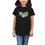 FADE COLLECTION - Passport Travel Kids T-Shirt (Boys/Girls) - Image 2