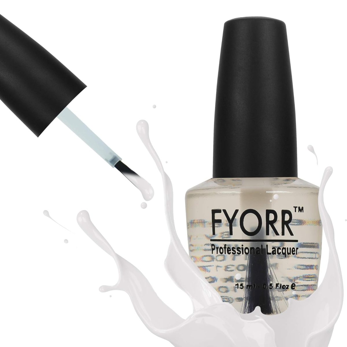 FYORR Top Base Coat Long Lasting Nail Polish, 15 ml (FNNP-36) - Image 2