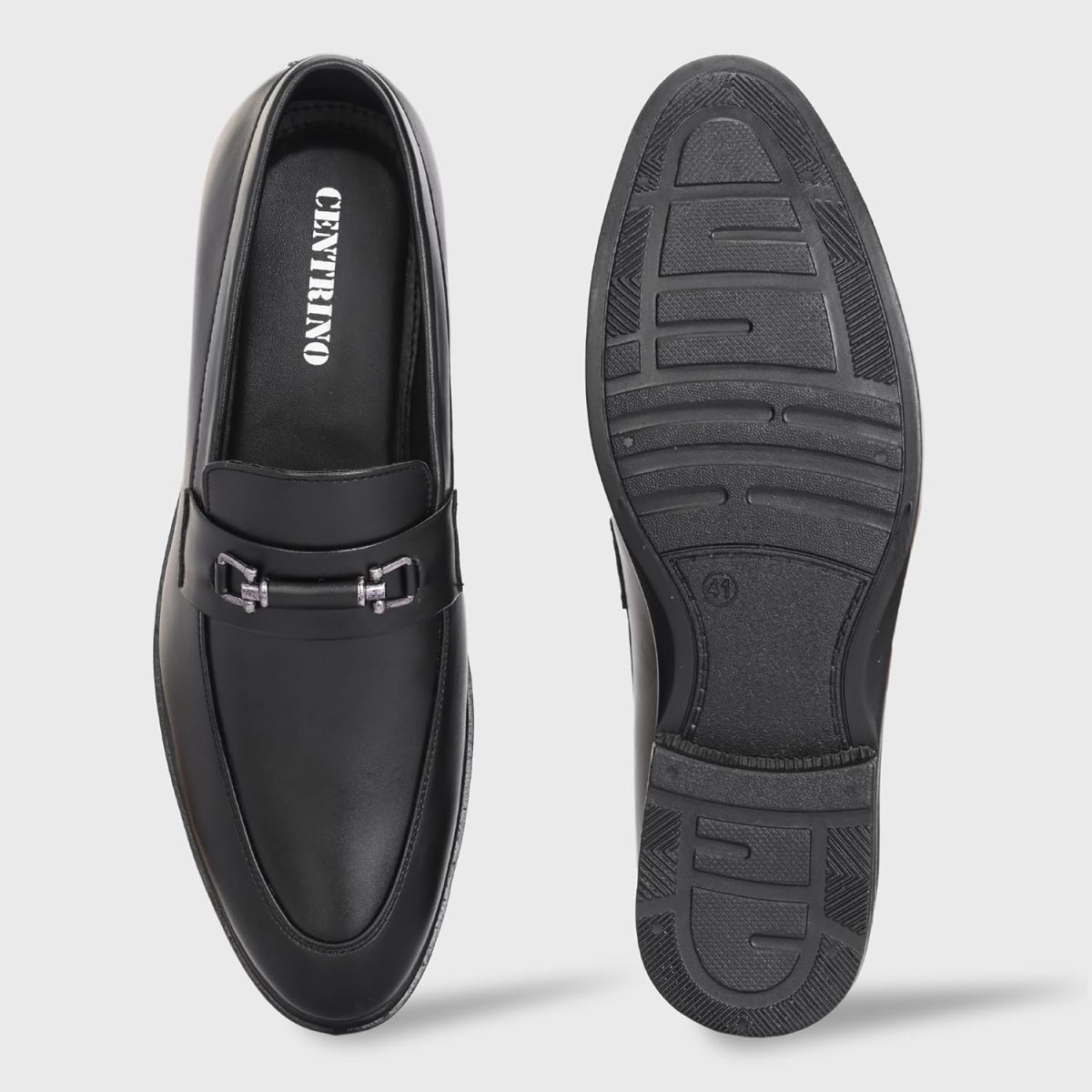 Centrino Mens Slip-on Shoes | Slip On Cushioned Insole Formal Shoe |Premium Craftsmanship & Durable Build | Classic, Timeless Durable Formal Shoes with a Smart and Sleek Upper, Crafted Material (6809) - Image 4