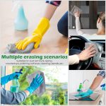 GERQSHO Microfiber Cleaning Cloth Roll 25x25CM – Reusable Tear-Away Towels Washable Super Absorbent Lint Free Cleaning Rags for Kitchen, Car, Garage and Home (Multicolor 1 Roll, 20 Pack) - Image 7