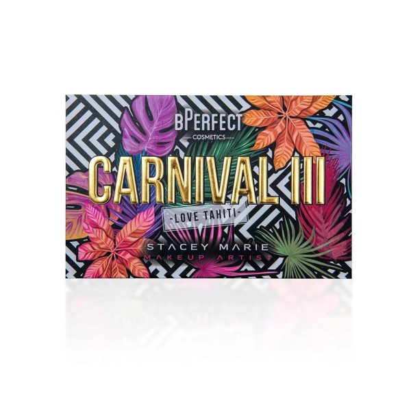 BPERFECTCARNIVAL Cosmetics X Stacey Marie Carnival Iii Love Tahiti Palette 31 Matte Colors + 7 Shimmer & Metallic Shades #Makeupartist First Choice
