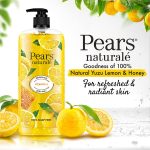 Pears Naturale Refreshing Vitamin C Body Wash with Natural Yuzu Lemon|| Vitamin C & Honey Extract | for Refreshed & Radiant Skin| 750 ml - Image 3