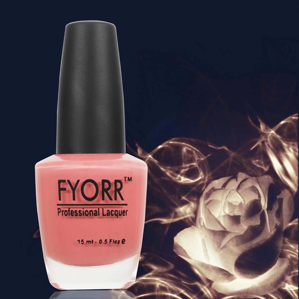 FYORR 15ML Quick Dry Long Lasting Smooth Finish Nail Polish (Peach O Maina) - Image 3