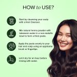 Khadi Natural Herbal Henna Organic Powder – Green | Heena Hair Colour | Conditions and Strengthens Hair | Free from Harsh Chemicals | Suitable for All Hair Types | 100g - Image 5