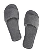 MIFUZI Men Home Slippers Open Toe Slides Slip on Comfortable Sole Lightweight Anti Skid Indoor Bedroom Room Indoor House Cloth Soft Slippers for Men - Image 5