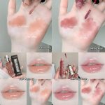 Gege Bear Lip Glaze | Water Light Mirror Gloss Finish | Lightweight, Moisturizing & Non-Sticky Texture | Nude Brown & Red Bold Shades | Hydrating with Precision Applicator | Velvet-Soft Liquid Lipstick Formula | Waterproof Glossy Feel With Natural Look for Women (02# Mulberry, 3.5g) - Image 4