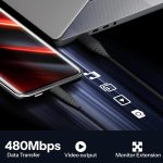 Basesailor Original 60W USB to Micro Fast Charging Braided Cable, Compatible for Galaxy S7/S6/Note/LG/Nexus/Nokia/Kindle/ PS4/Xbox One Controller & Other USB 2.0 Devices,High Speed Data Transmission - Image 3