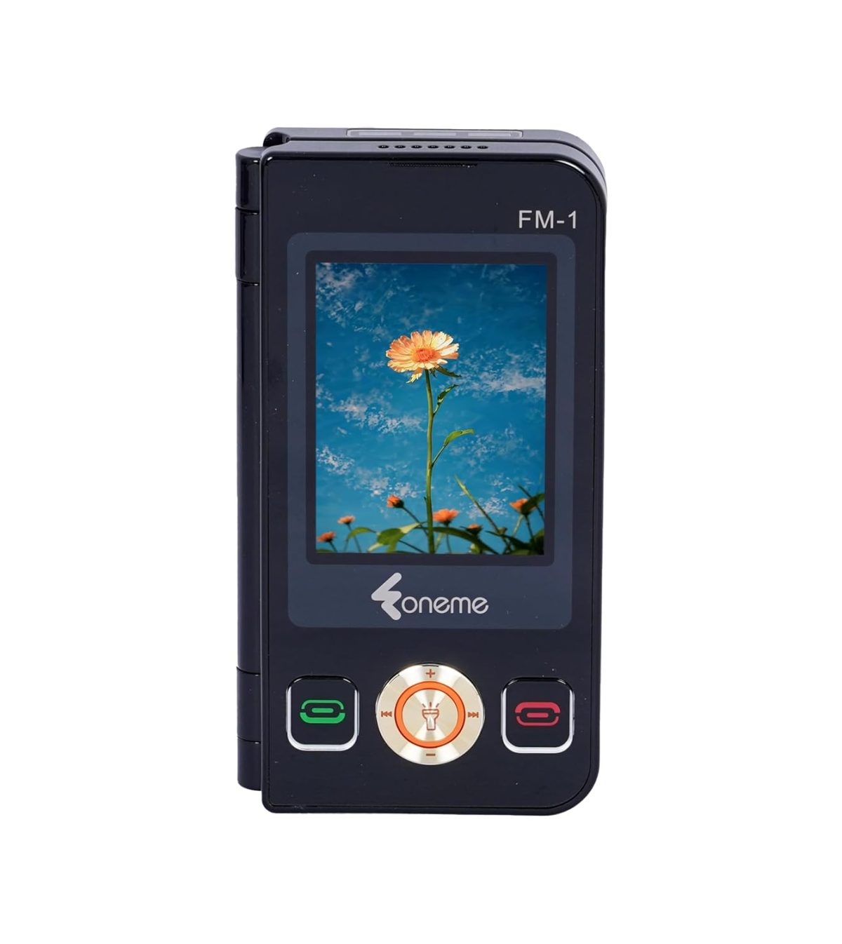 Foneme All-New FOLD PRO Dual Display |Keypad Mobile| with 2.8" and 2.4" Big Display |Flip|Fold|BT Dialer| Voice Changer |Auto Call Recording|Long Lasting Battery| FM |Camera| Feature Phone | Black - Image 4
