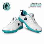 DSC Belter Cricket Shoes, Size-10,Sea Green - Image 10