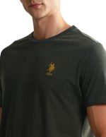 U.S. POLO ASSN. Men's Cotton Regular Fit Crew Neck Embroidered Logo I633 Lounge T-Shirt - Pack of 2 - Image 7