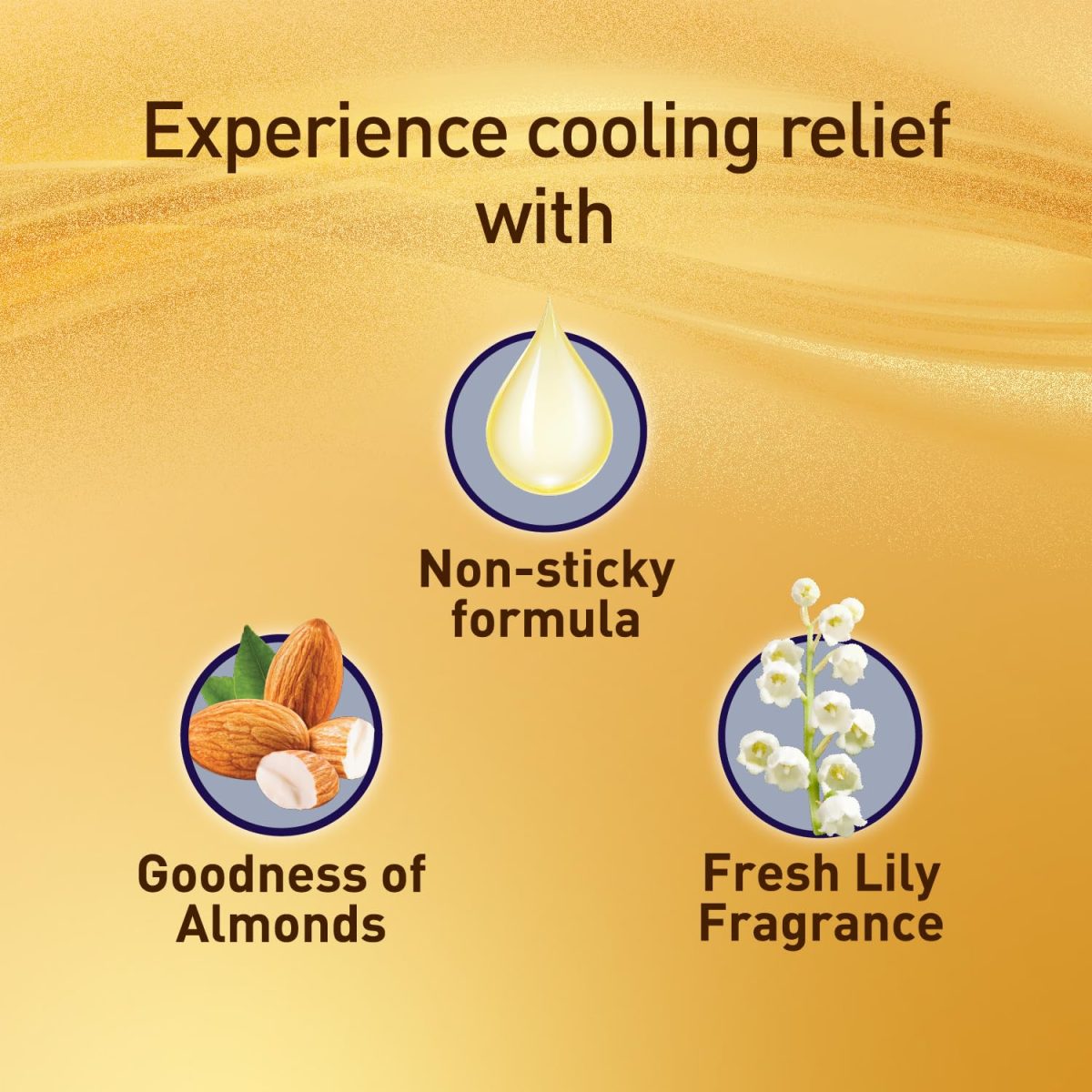 Navratna Gold Ayurvedic Cool Oil | Goodness of Almonds | Non-Sticky and Fresh Lily Fragrance | 500ml - Image 3