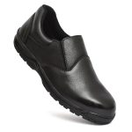 STONIX Ninja Pure Leather Steel Toe Safety Shoe for Men UK09 Black