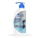 Head & Shoulders Deep Cleanse Anti Dandruff Shampoo with Oxygenated Charcoal, Fights Oily & Sticky Dandruff, Upto 100% Dandruff Protection, 650 ml