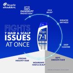 Head & Shoulders 7in1 Anti-dandruff Shampoo | Multi-action formula | Complete Solution for unhealthy scalp | 7 benefits for Men and Women, 650ml - Image 9