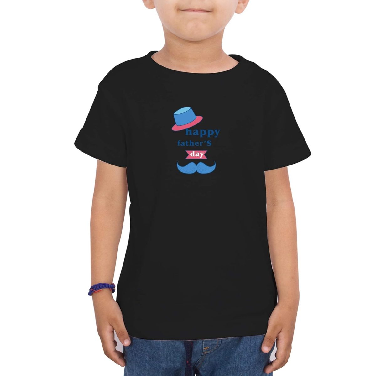 FADE COLLECTION - Happy Fathers Day Kids T-Shirt (Boys/Girls) - Image 2