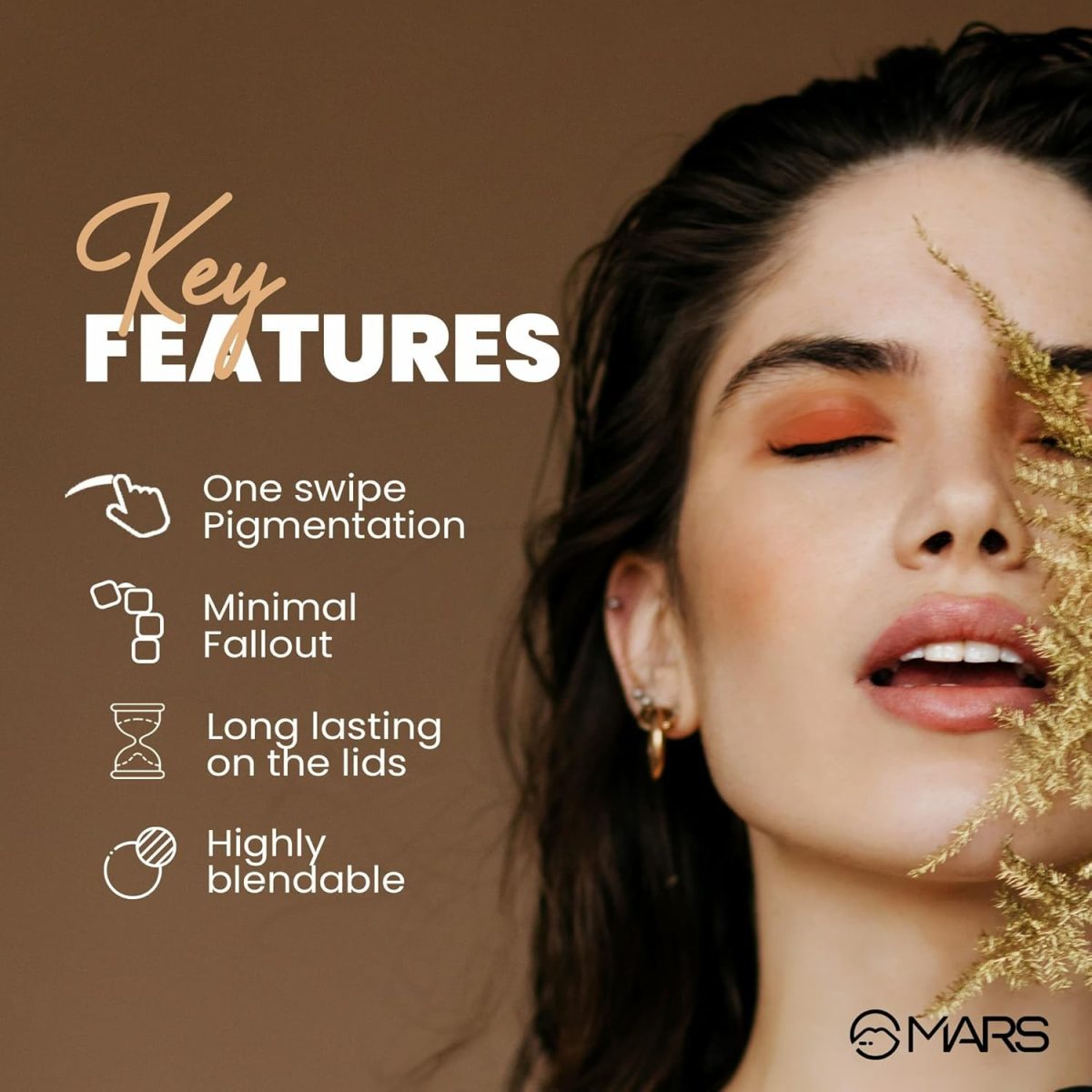 MARS Fantasy 15 Eyeshadow Palette | Highly Pigmented & Easy to Blend | Matte and Shimmer Shades (22.5g) (01-Multicolor) - Image 3