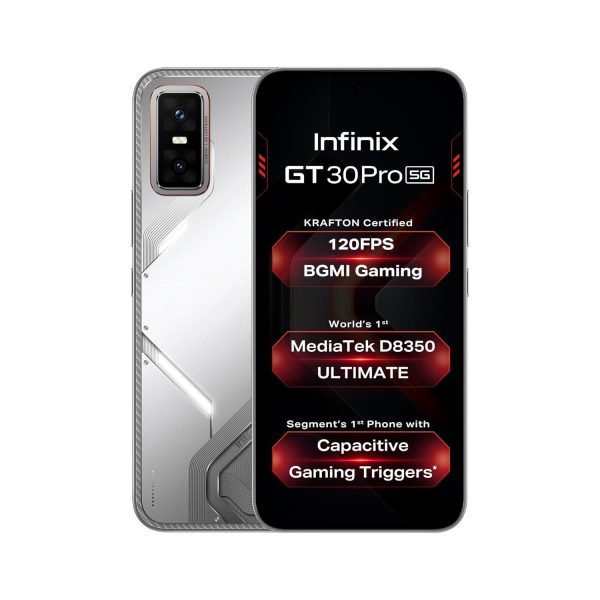 Infinix GT 30 Pro 5G+, Blade White (8GB, 256GB)