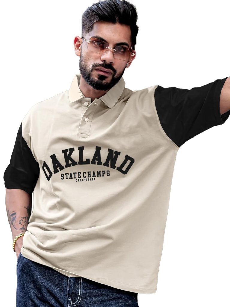 Maniac|| Polo Tshirts for Men||Polo Neck|| Halfsleeve Tshirt for Men||Oversized Tshirts for Men