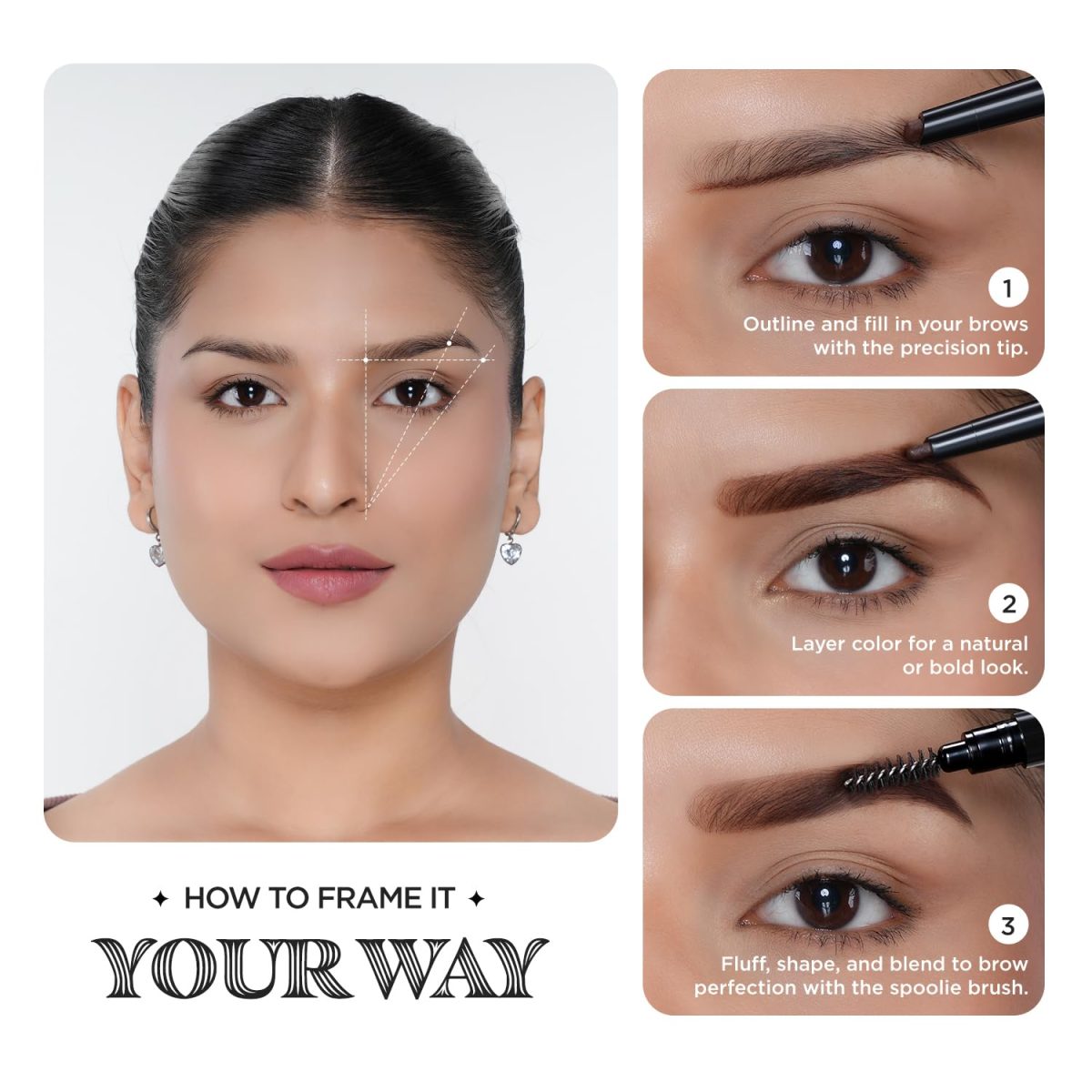 BELLAVITA Brow Boss Eyebrow Pencil | Ultra-Fine Precision Tip | Built-In Spoolie | Smudge-Proof & Buildable Formula | Clean Beauty | Black Coffee| 0.04g - Image 7