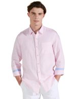 Symbol Premium Men's Pure Linen Solid Casual Shirt (Regular Fit)