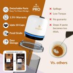 Basics - We Know Your Needs! Coffee Beater Pro - Automatic | Whipped Butter | Egg Beater | Pancake Mixer | Pakoda Batter, Electric 40 W, Brown - Image 5