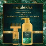 Indulekha Anti Dandruff Shampoo 650 ml|| for Dandruff Control|| With Pudina| Amla|| Rosemary OIl - Paraben Free|| For Men & Women - Image 6