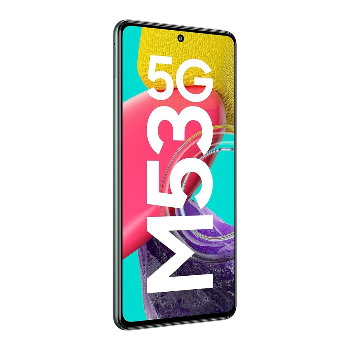 Samsung Galaxy M53 5G (Mystique Green, 8GB, 128GB Storage) | 108MP | sAmoled+ 120Hz | 16GB RAM with RAM Plus | Without Charger - Image 3