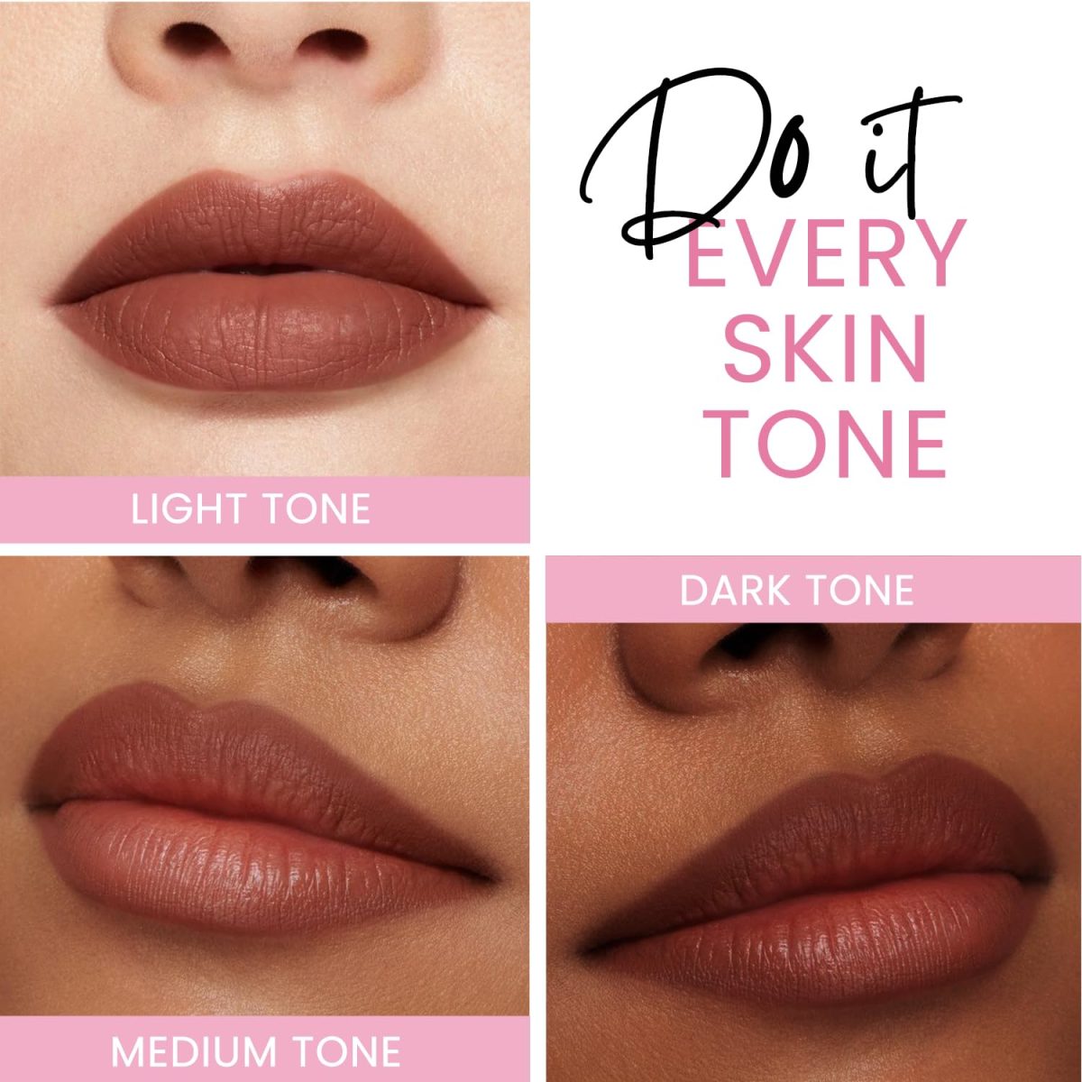 Herbs and Pure Soft, Hydrating, Full Coverage, Smooth Finish, Long-Lasting Liquid Lipstick, Pack of 6, 12ml, 2.1 - Image 4