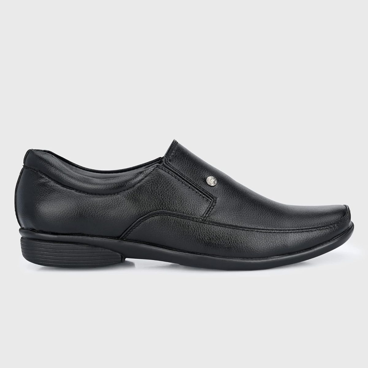 Centrino mens Moccasin Formal Shoe (Black_7 UK_8602-1) - Image 6