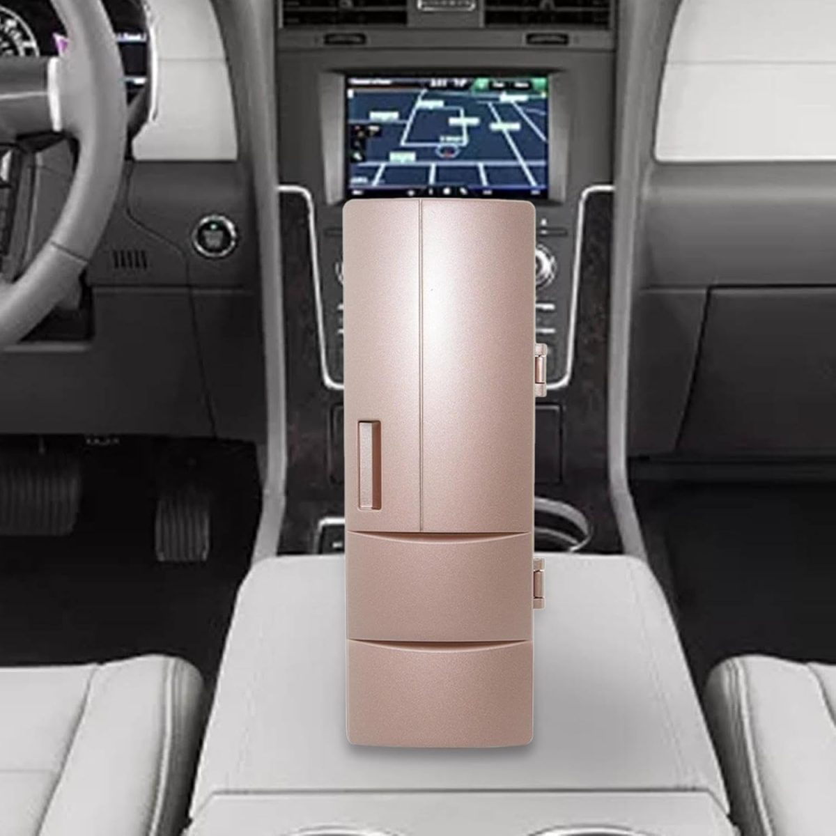 ARTISOUL® Generic Car Refrigerator USB Mini Fridge for Dorm Driving Food Beverage Pink | Major Appliances | Refrigerators & Freezers | Mini Fridges - Image 5