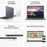 Samsung Galaxy Book4 (Silver, 16GB RAM, 512GB SSD) | 15.6" Full HD Screen | Intel Core 7 150U Processor | Windows 11 Home | MS Office 2021 | Fingerprint Reader | Intel Iris XE Graphics | RJ45 LAN Port - Image 3