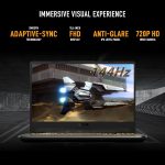 ASUS TUF Gaming A15, AMD Ryzen 7 7435HS, 15.6" FHD 16:9 144Hz 250 nits, Gaming Laptop (16GB RAM/512GB SSD/NVIDIA GeForce RTX 2050/Win 11 Home/48WHr Battery/Graphite Black/2.30Kg), FA566NFR-HN045WS - Image 4