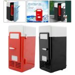ARTISOUL® USB Mini Car Refrigerator Warmer Bar Portable for 1 Can Desktop Bedroom Red | Major Appliances | Refrigerators & Freezers | Mini Fridges - Image 7