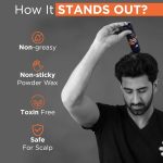 Beardhood Hair Volumizing Powder | 10g | Hair Powder for Men, Hair Wax Powder, Strong Hold, Matte Finish Styling Natural & Zero Toxin Styling Powder for All Types, Vegan, Non-Oily & Greasy Look - Image 3
