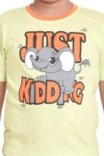 Neo Garments Kid's Boys & Girls Round Neck Cotton T-Shirt Combo|Camouflage (Green) & I CAN’T Keep Calm (Peach Orange) | Pack of 2 - (1Years to 7Years) | - Image 6