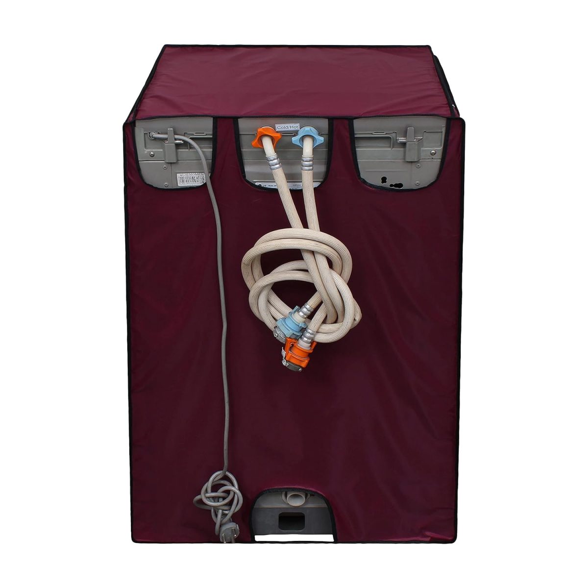 DREAM CARE Waterproof & Dustproof Washing Machine Cover Top Load & Fully Automatic Suitable for 7 kg, 7.2 kg, 7.5 kg (61 x 97 x 61 cms) - Image 3