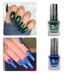 K10 Nail Polish| Metallic Finish Nail Paint|Quick Drying| Non UV Polish - Gel Finish |Chip Resistant Long-Lasting Multicolor Nail paint for Women and Girls| Multicolours | Set of 12 (12ml each) - Image 4