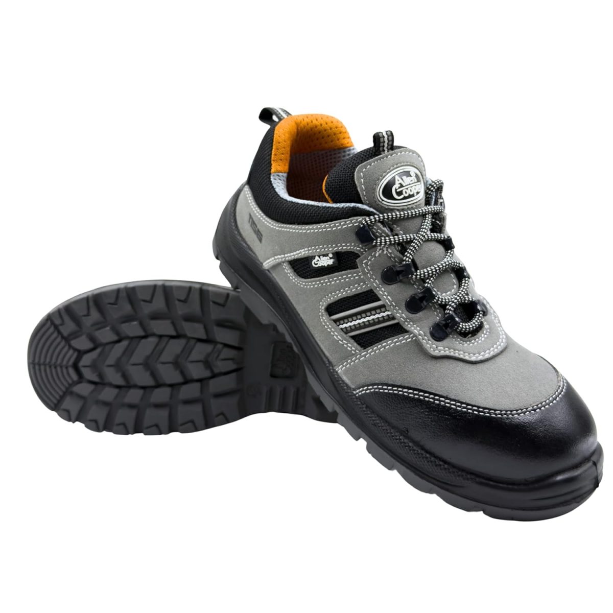 Allen Cooper 1156 Safety Shoe Washable Edition, Size 8 INDIA/UK - Image 7