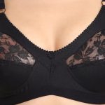 Khwaish Store Women Cotton Half Net Seamed Net Full Coverage Non Padded Everyday Bra Adjustable Straps Plus Size Bras. Size (32 Till 50) - Image 3