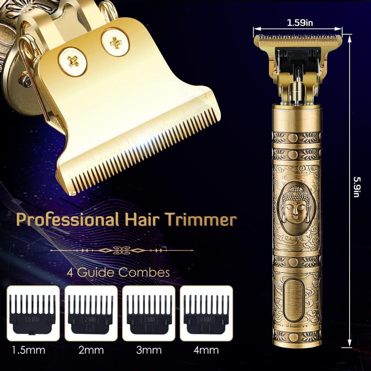 Hair Trimmer,Electric Shaving Machine,Adjustable Blade Clipper,trimmer for men,Body Trimmer,Trimmer Men Beard,Trimmers for man,Professional Shaver For Men T261 - Image 3