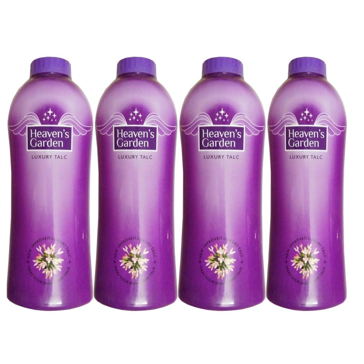 4 HEAVEN'S GARDEN LUXURY TALC (300gm)