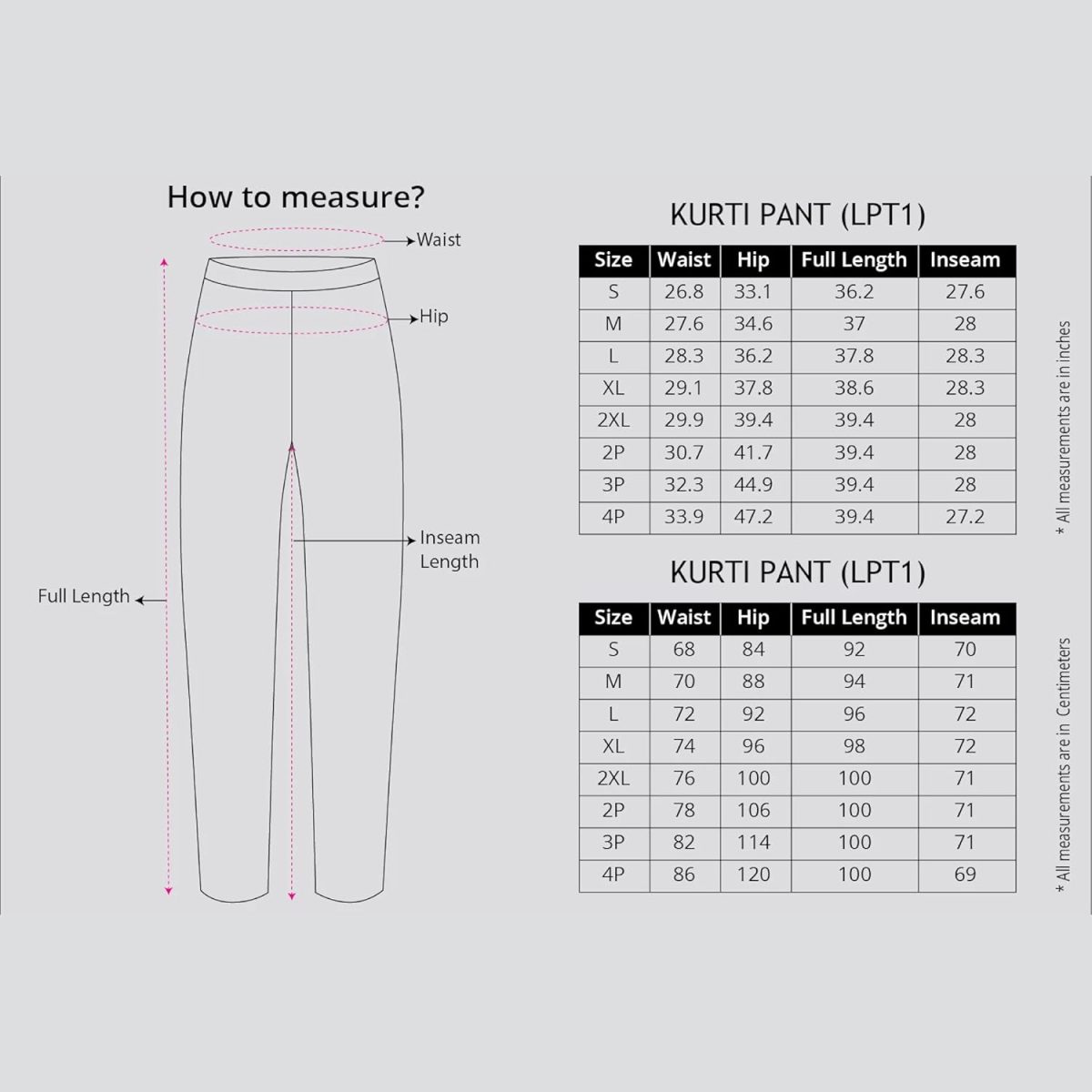 GO COLORS Cotton Stretch Kurti Pants Full Length for Women | Breathable, Mid Rise - Image 8