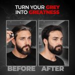 Beardo Blackout Hair Powder 4g - Black | Root Touch Up for Grey Hair | Instantly Covers Grey Roots, Beard Patches & Bald Spots | Thick Black Fiber Hairline Powder | Highly Pigmented, Long-Lasting & Matte Finish | Super-Fine Cover-up - Image 7